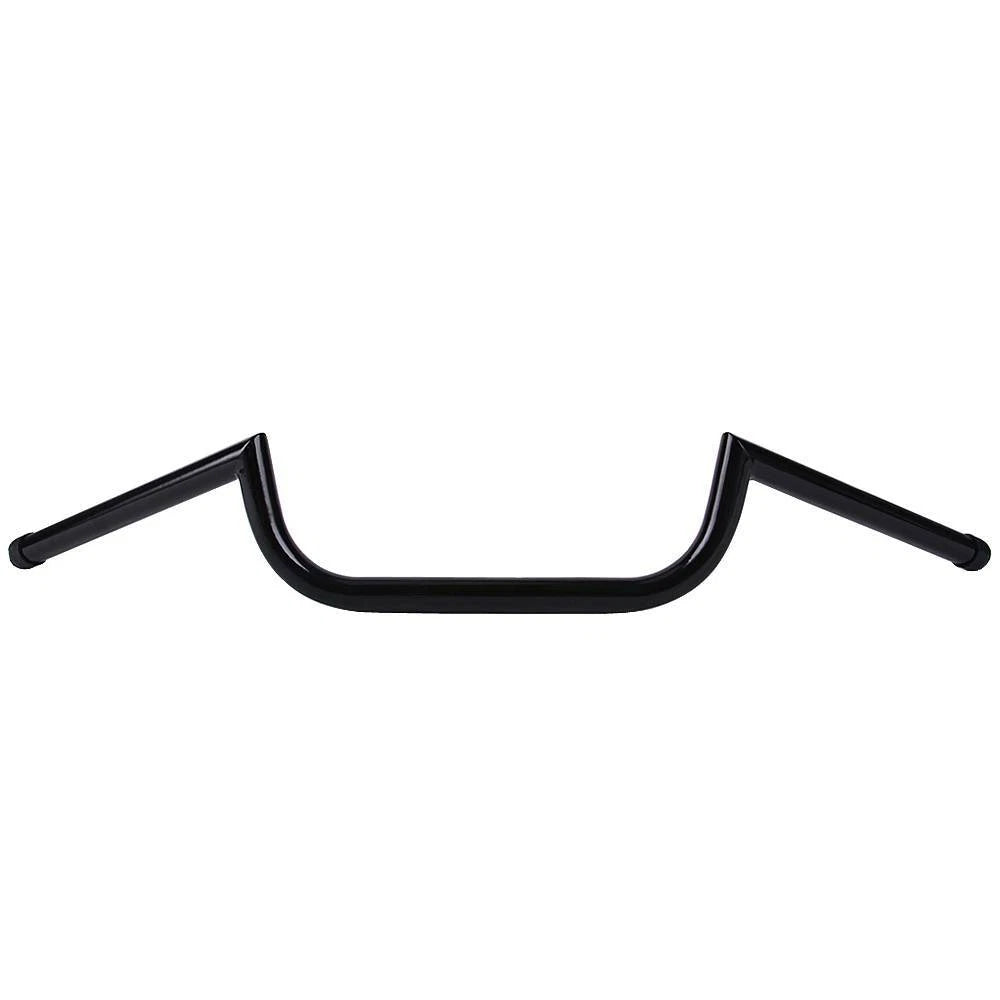 7/8" Club man Handlebar Cafe Racer Custom For Harley Sportster Honda Gloss Black