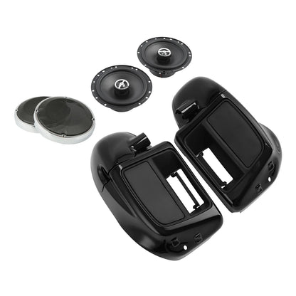 Lower Vented Fairing 6.5" Speakers &Light Fit For Harley Touring FLHT FLHX 14-24
