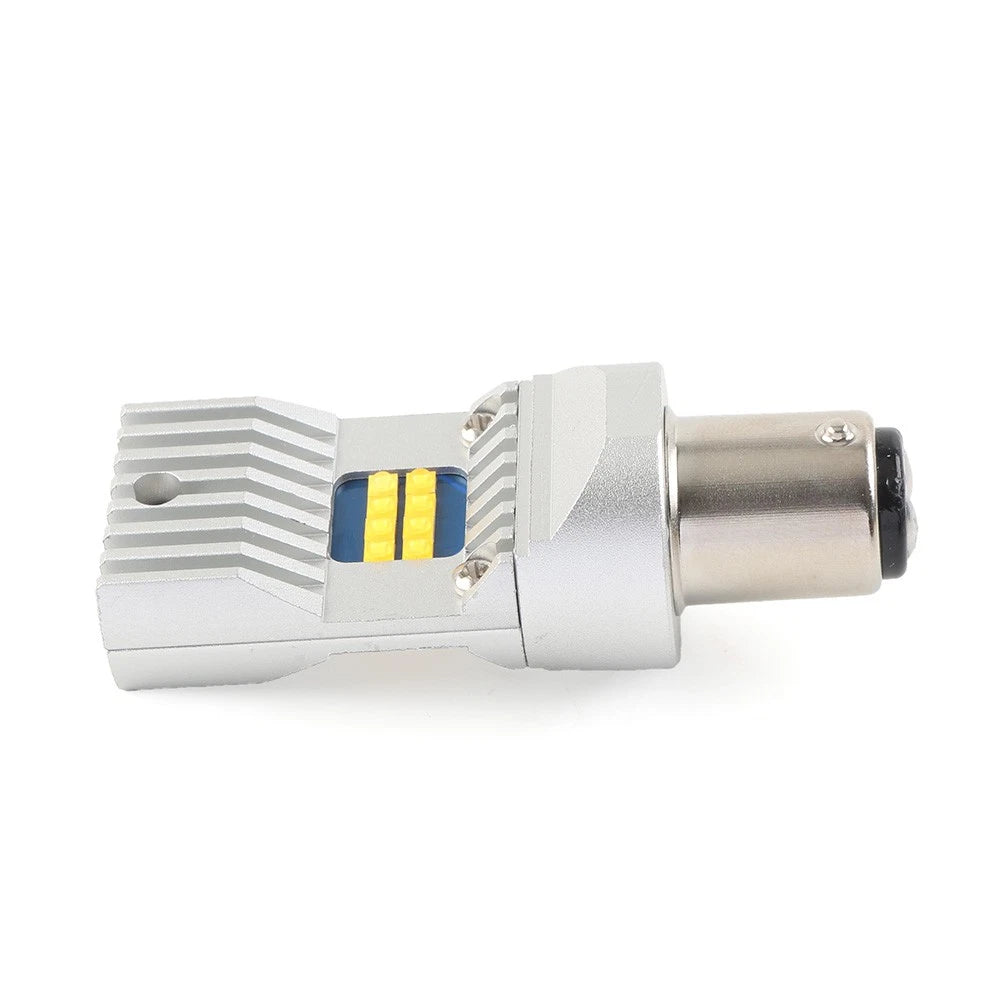 LED Headlight Bulb 6V Or 12V Fitd Model A Model T BA15D Warm White Light