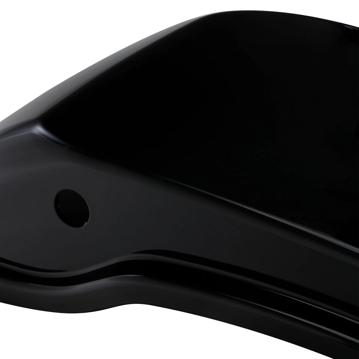 Vivid Black Hard Saddlebag Lids Fit For Harley Touring Street Road Glide 2014-24