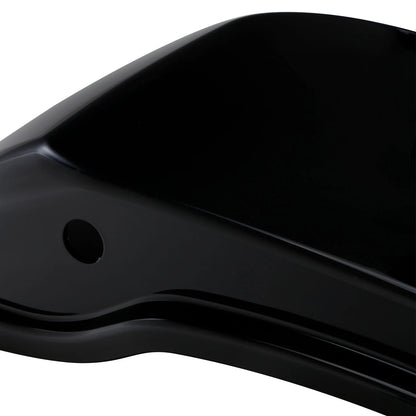 Vivid Black Hard Saddlebag Lids Fit For Harley Touring Street Road Glide 2014-24
