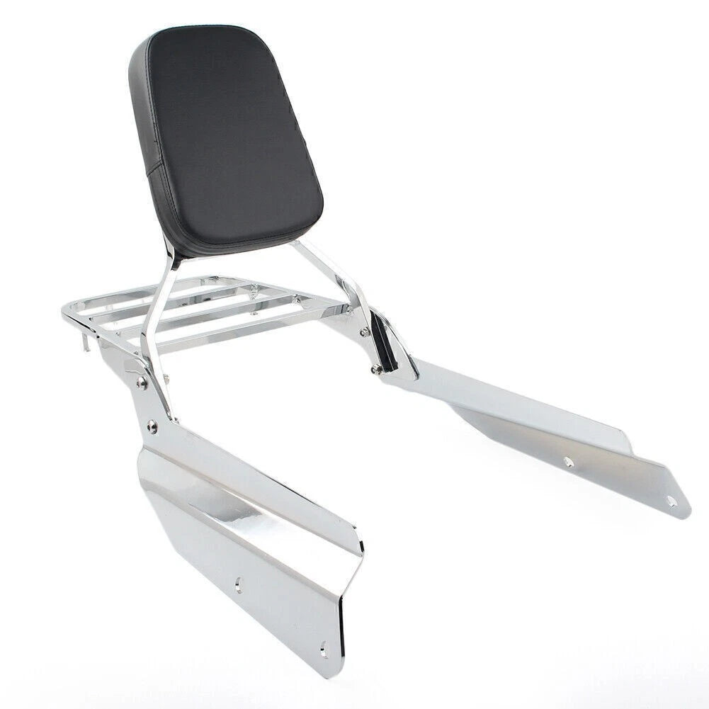 Backrest Sissy Bar with Luggage Rack for Honda VTX1300 VTX1800 N/R/S/T 2002-09