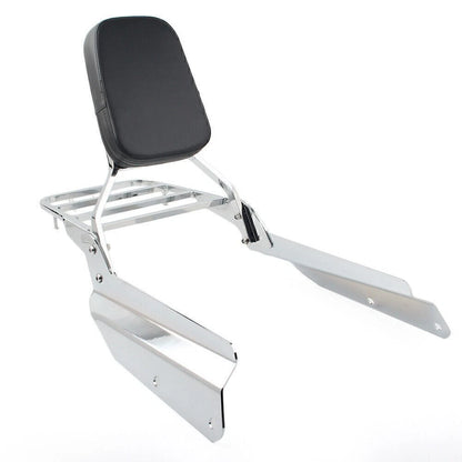 Backrest Sissy Bar with Luggage Rack for Honda VTX1300 VTX1800 N/R/S/T 2002-09