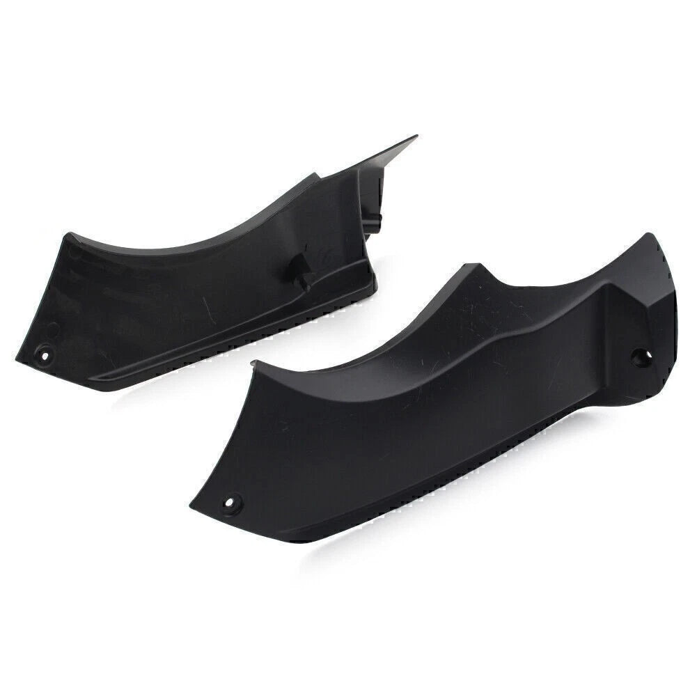 2pcs Motor Air Tube Cover Fairing Fit Kawasaki Ninja ZX 6R ZX6R 2003-2004 Black