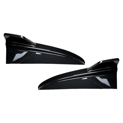 Rear Bumper Canard Splitter Kit For Mercedes Benz C-Class W205 C43 C63 4D 15-21