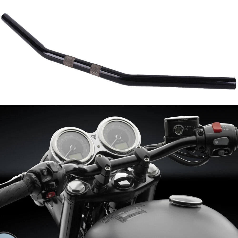 1" Motorcycle Handlebars Drag Z Bars For Harley Sportster XL Chopper Bobber Cafe