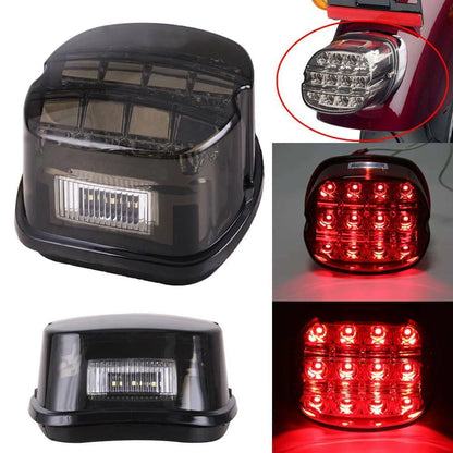 LED Tail Light Smoke Lens Brake Rear Lamp Fit for Harley Softail Touring 1999-19