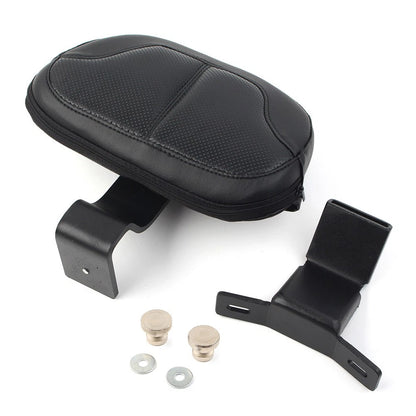 Front Rider Backrest Pad For Harley Touring CVO Road Electra Glide 09-Up US