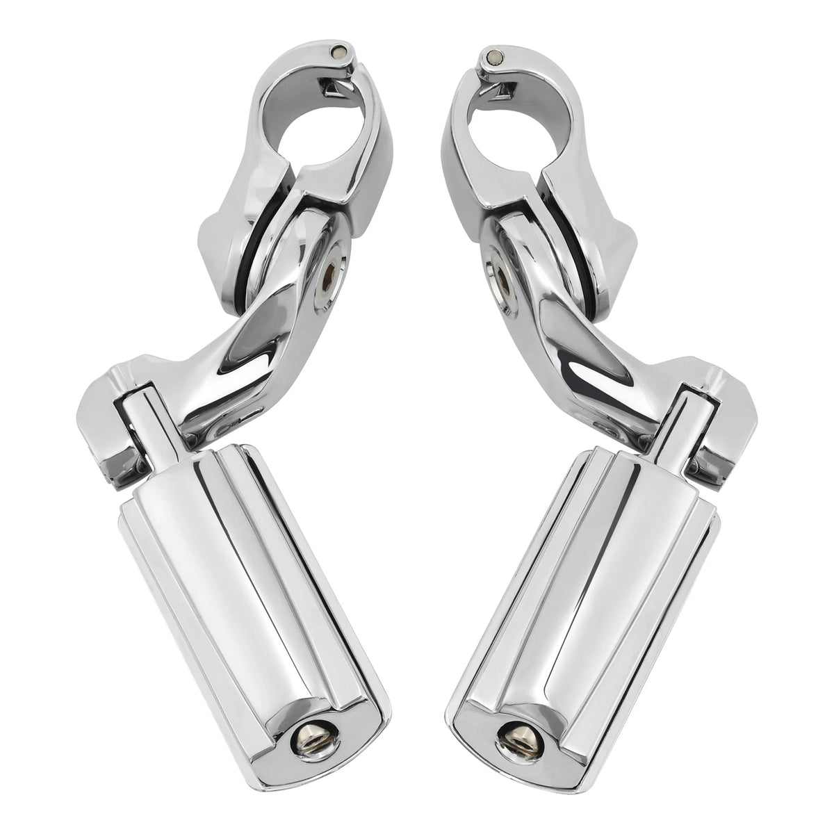 1-1/4" Highway Short Mounting Foot Pegs Fit For Harley Touring Electra Glide US