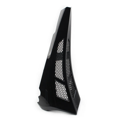 Tall Chin Spoiler Scoop Stretched For Harley Street Road Glide 2014+ Gloss Black