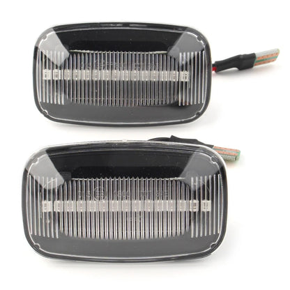 Dynamic LED Sequential Side Marker Turn Amber Light Fit Toyota Land Cruiser