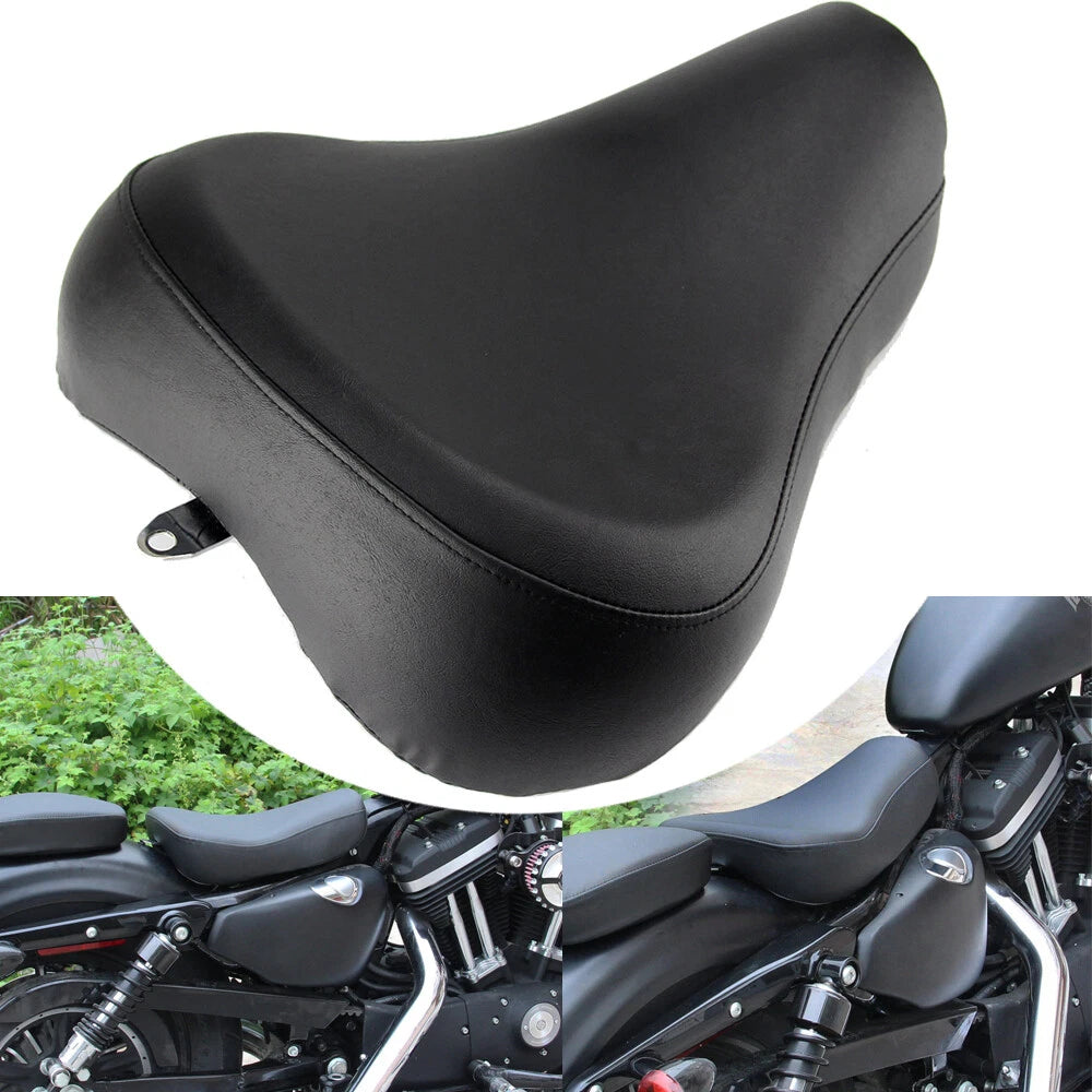 Front Rider Driver Solo Seat Cushion For Harley Sportster XL 1200 883 1983-2003
