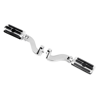 Foot Pegs Footrest Mount Bracket Fit For Harley Touring Electra Road Glide 93-24