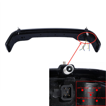 King Trunk Pad LED Tail Light Fit For Harley Touring Road Glide King 2014-2026