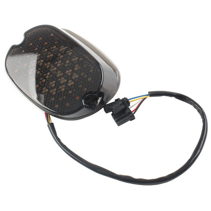 LED Brake Tail Light Integrated Turn Signal fit Harley Sportster Dyna Motorcycle