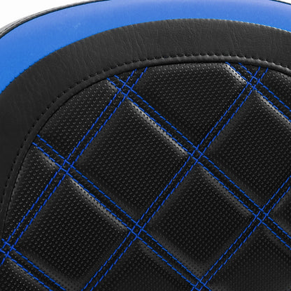 Black Blue Rear Trunk Passenger Backrest For Indian Chieftain Dark Horse 2016-26