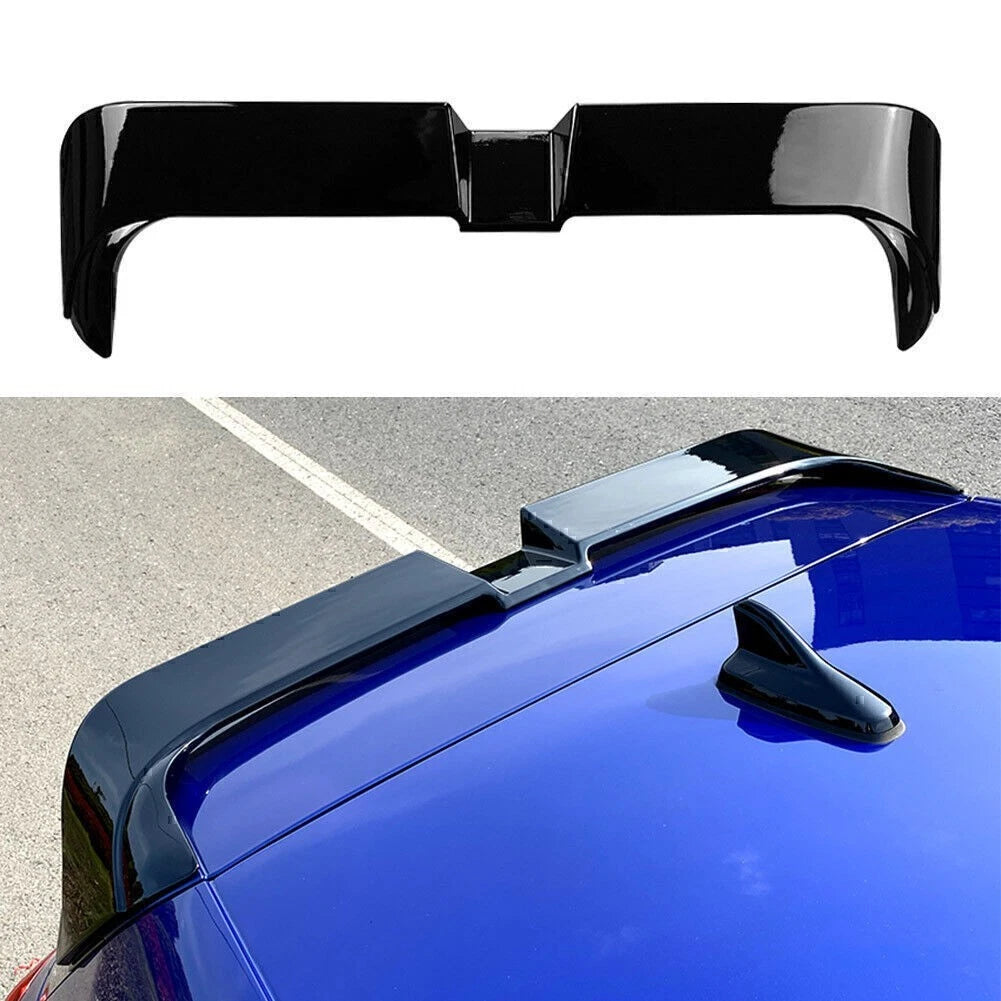 Glossy Black Roof Spoiler Window ABS Wing For Volkswagen VW Golf 8 MK8 2020-2021