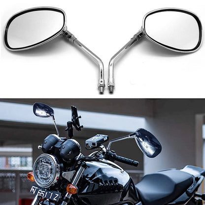 Chrome Motorcycle Mirrors For Honda VTX 1300 1800 Shadow ACE Spirit VT 750 1100