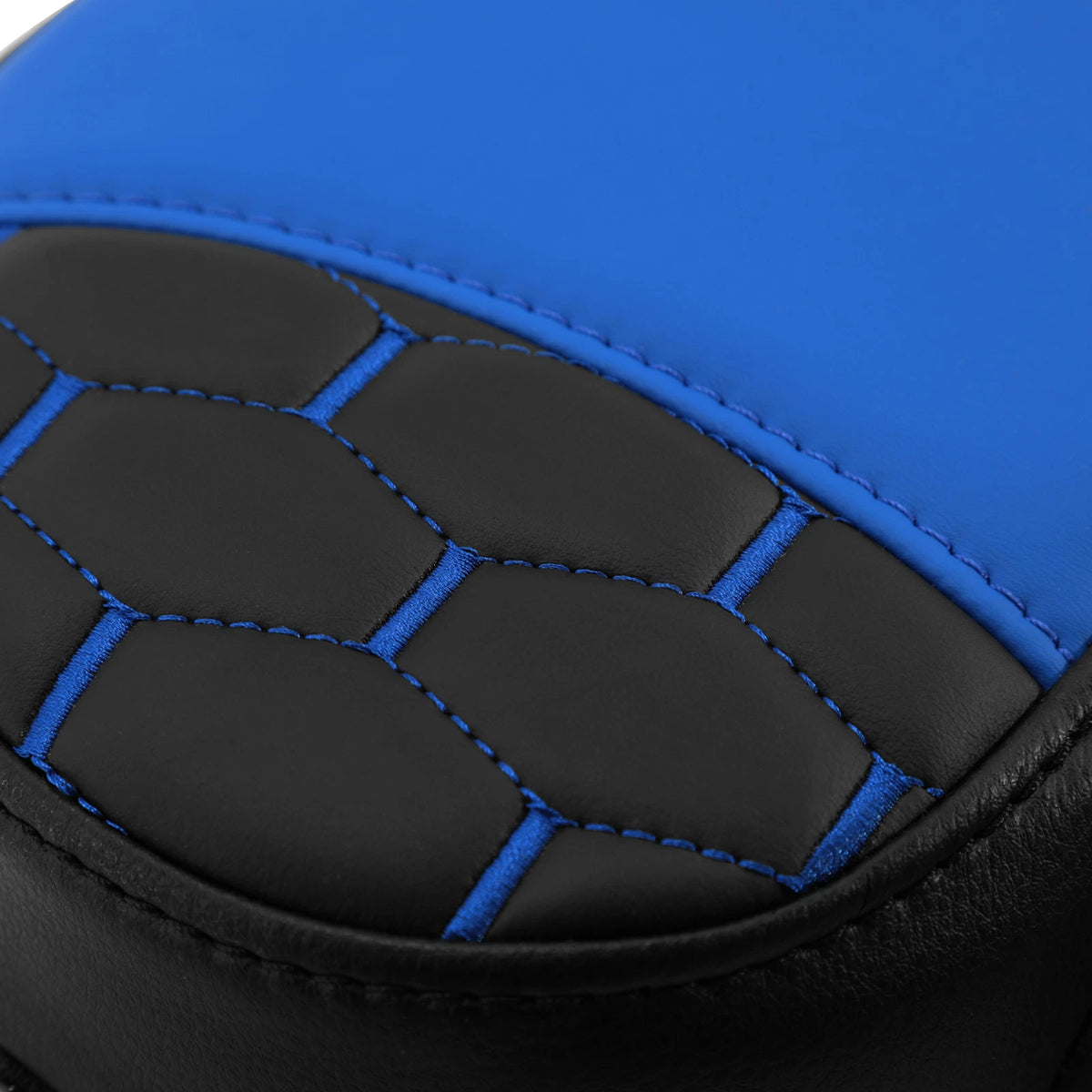 Rider Driver Backrest For Harley Electra Street Road Glide 1988-Up 89 Black Blue