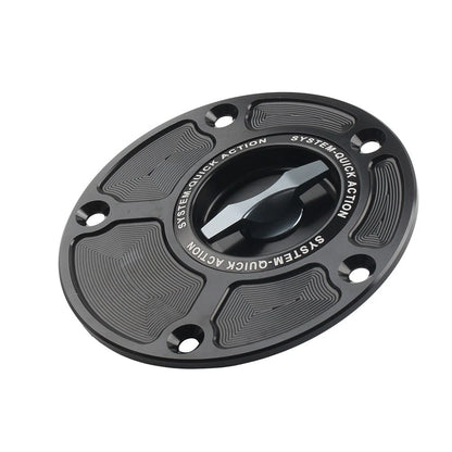 Fuel Gas Tank Cap Keyless For Yamaha YZF-R1 YZF-R6 2000-2025 MT-07 2014-2024