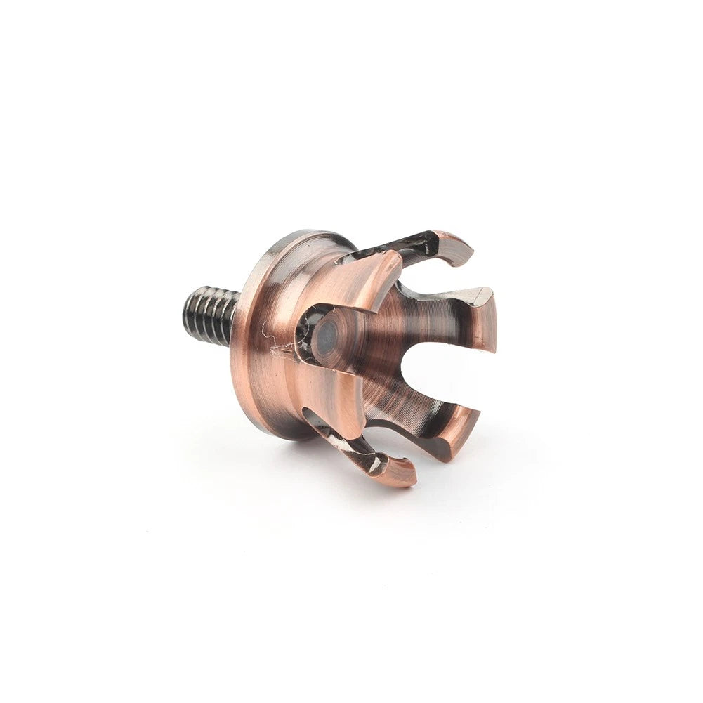 Imperial Crown Style Rear Seat Bolt Tab Screw Mount for Harley 96-up Bronze ab