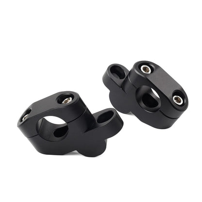 1 25mm Offset Handlebar Clamp Mount Riser For Honda For Suzuki For Yamaha