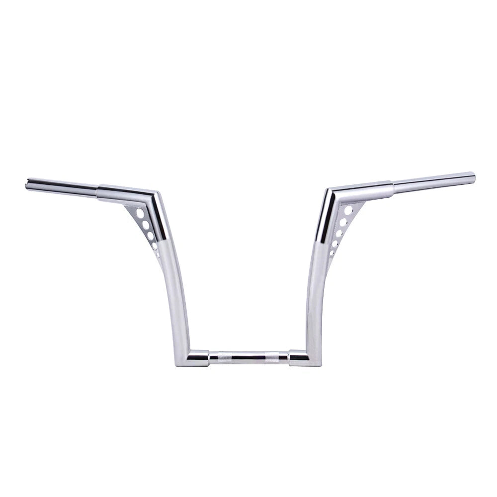 Chrome 14" Rise Ape Hangers HandleBar 1.25" For Harley Softail FLST Sportster XL