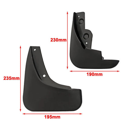 Mud Flaps Flaps Splash Guards Mudguards Front Rear For Mazda 3 i Sedan 2007-2009