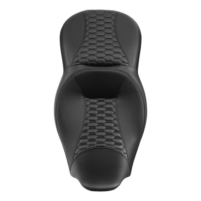 Black Rider Driver & Passenger Seat Fit For Harley Touring Models 2009-2023 2022