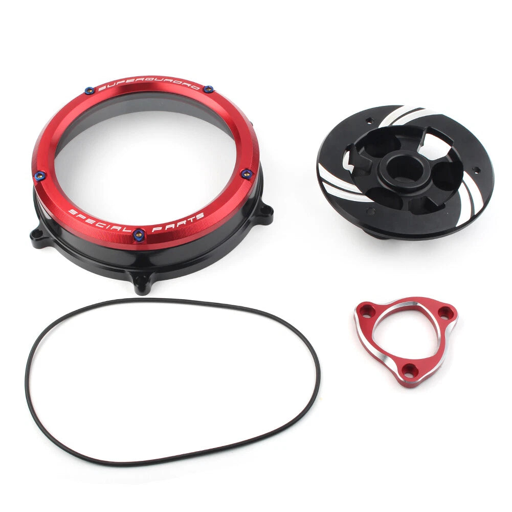 Clear Clutch Cover Protector Guard for Ducati Panigale 1199 1299 959 R S 2012-20