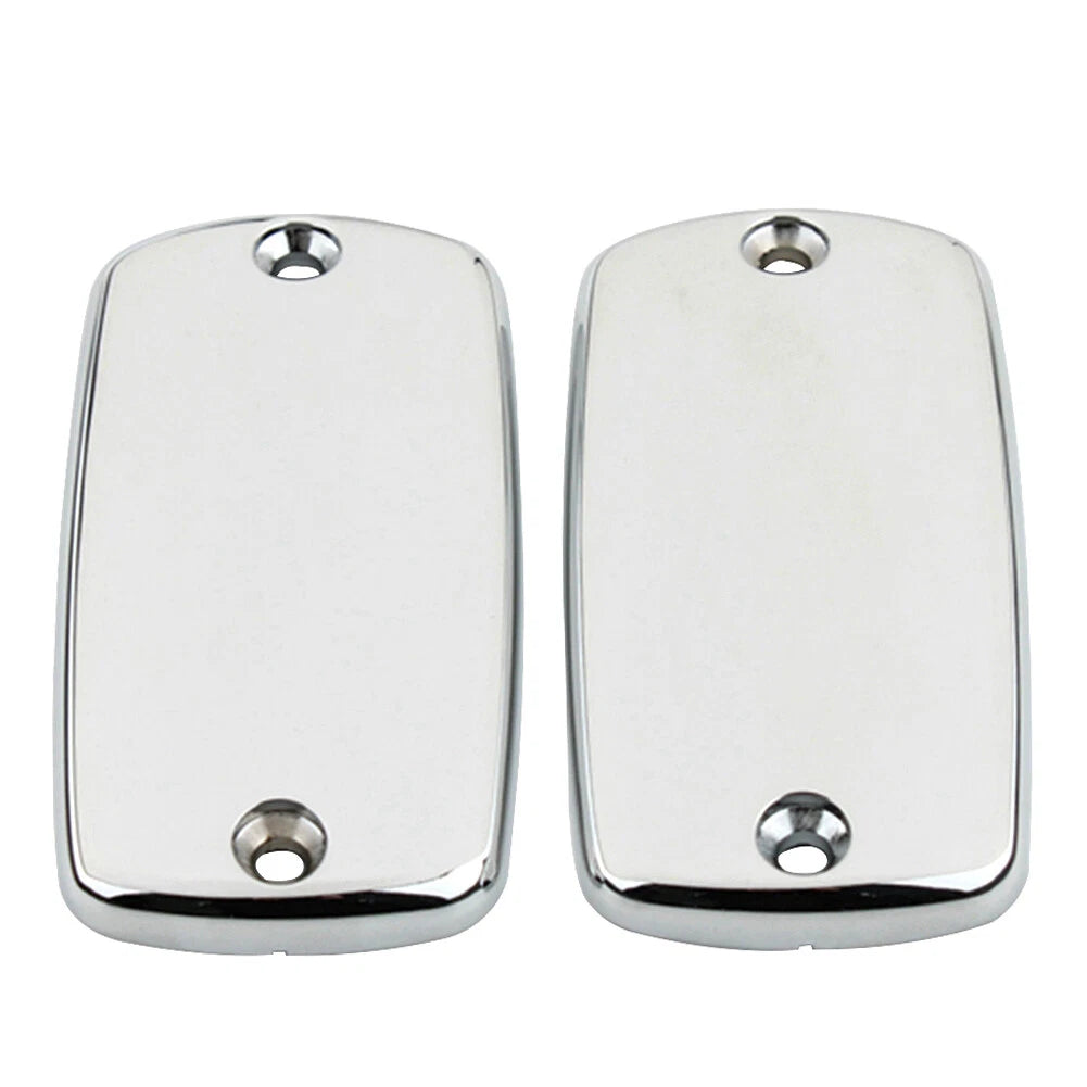 Front Brake Reservoir Fluid Cover Caps For Honda Valkyrie Goldwing GL1500 GL1800