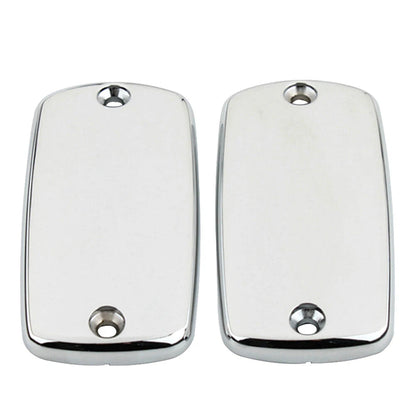 Front Brake Reservoir Fluid Cover Caps For Honda Valkyrie Goldwing GL1500 GL1800