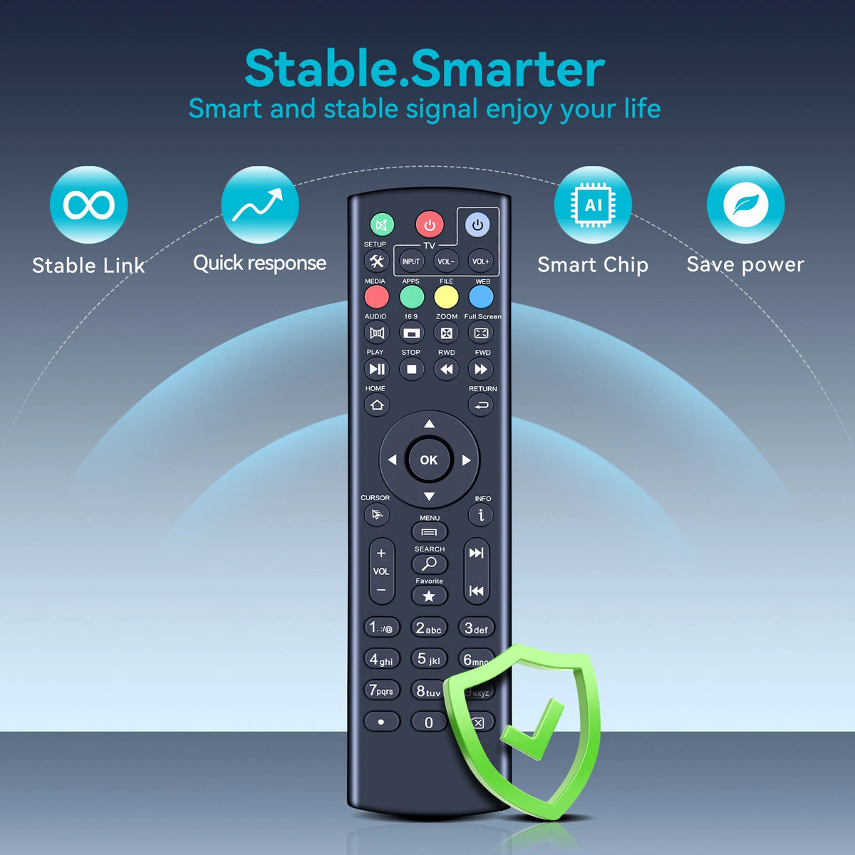 Remote Control For Superbox S1 S2/S3Pro S5/S6Max Elite ll MAX IV without Voice