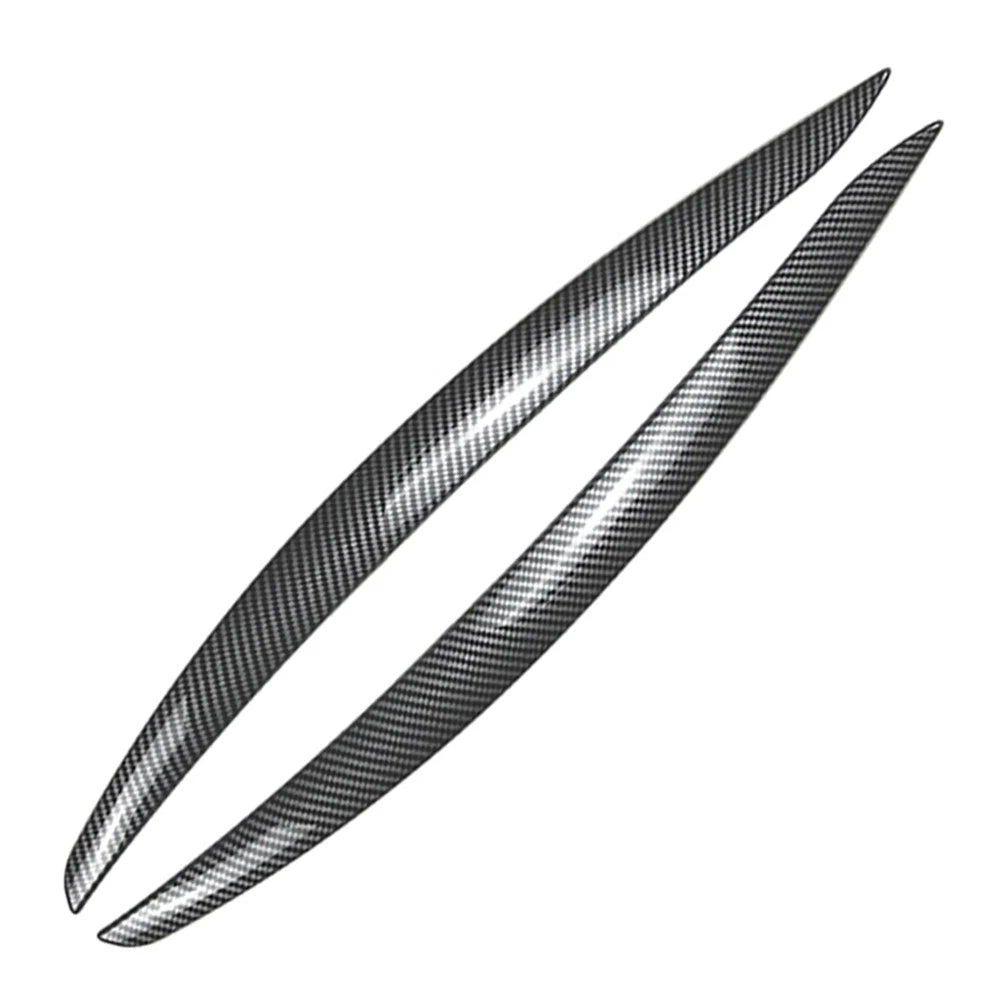 2x Headlight Eyebrow Cover Trim For BMW 3 Series E92 E93 2 Door Couple M3 05-13