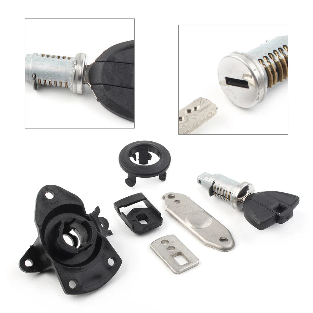 Rear Passenger Seat Pad Pillion Cushion Lock Key Fit SBMW S1000 RR 2010-17 Black
