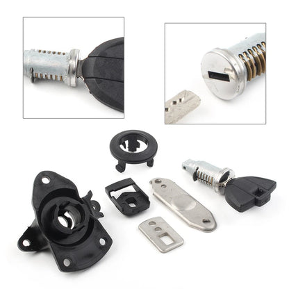 Rear Passenger Seat Pad Pillion Cushion Lock Key Fit SBMW S1000 RR 2010-17 Black