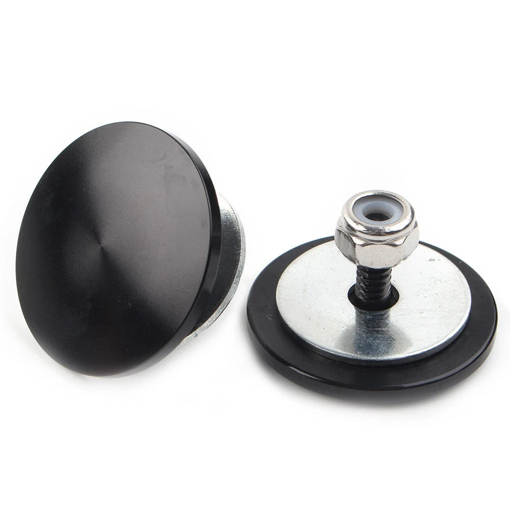 1 Pair Aluminum Inner Fairing Mirror Plugs For Harley Street Glide Trike FLHXXX