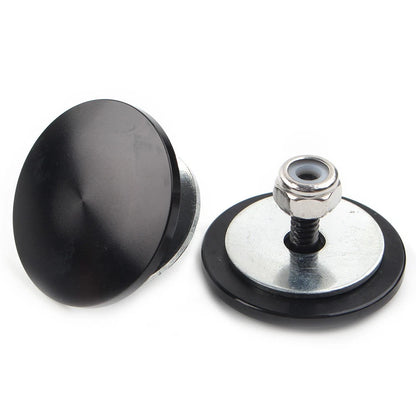 1 Pair Aluminum Inner Fairing Mirror Plugs For Harley Street Glide Trike FLHXXX