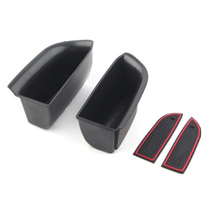 Front Door Handle Armrest Storage Box Tray Bin Fit Toyota Highlander 15-19 LHD