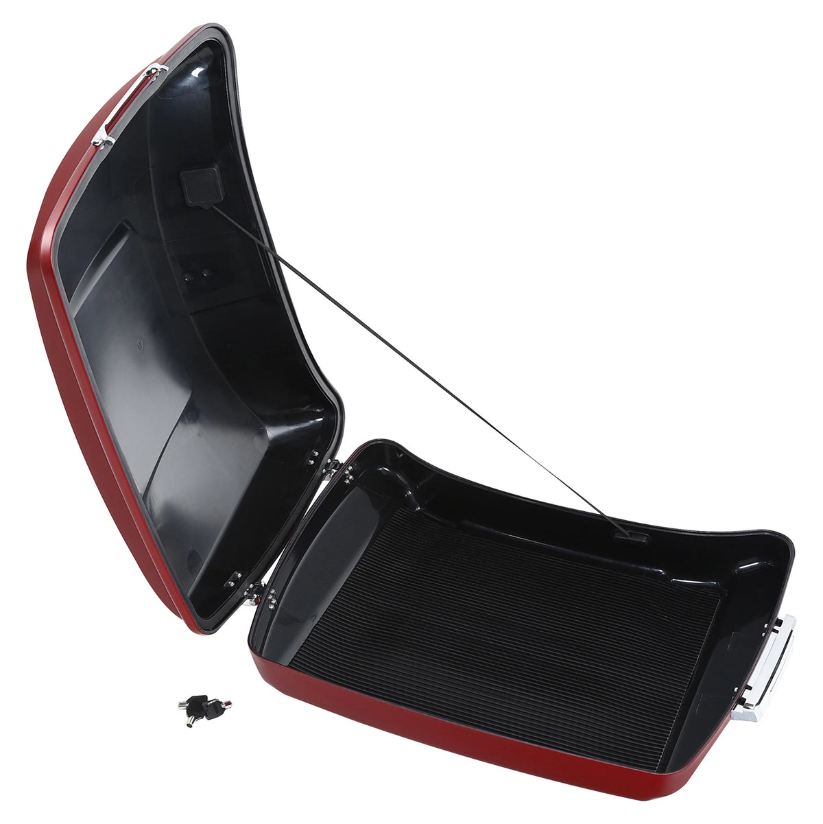 Razor Trunk Fit For Harley Street Road Glide 2014-24 Wicked Red Denim
