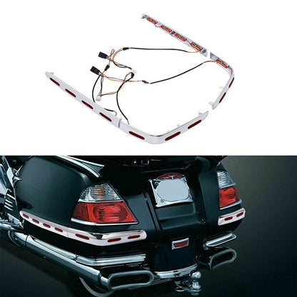 Trunk & Saddlebag Decoration Trim LED Light For Honda Goldwing GL1800 01-11