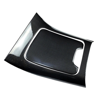 ABS Central Console Gear Shift Panel Trim For for Benz C-Class W206 Carbon Fiber