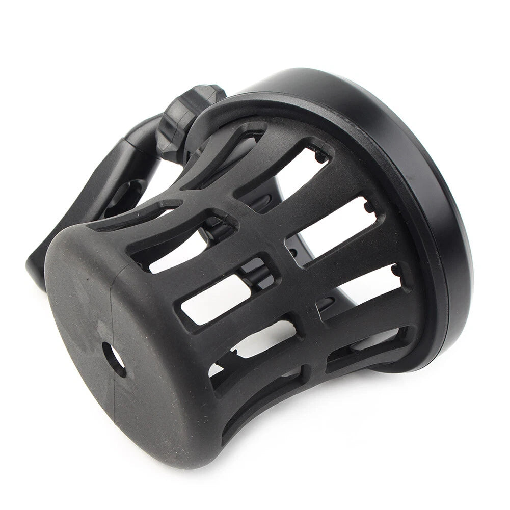 Handlebar Cup Holder Drink W/ Mesh Basket Mount Universal Fit Harley Motorcycle