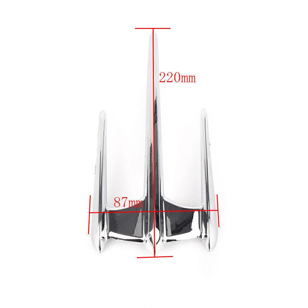 Triceptor Fender Accent For Honda Goldwing GL1800 F6B VTX1300 VTX1800 Chrome US