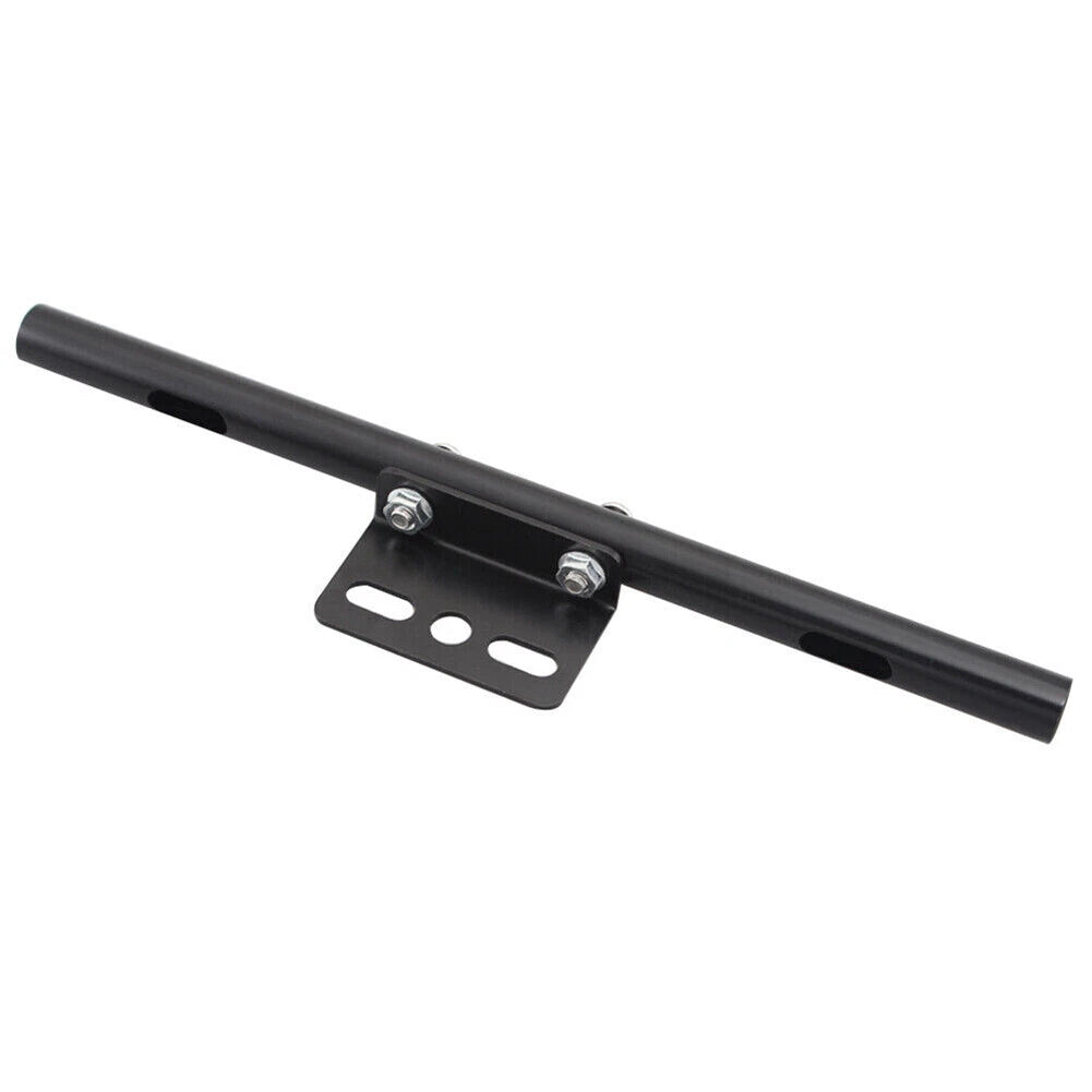 Front Rear Short Mount Turn Signal Light Tube Bar Bracket Black for Harley Dyna