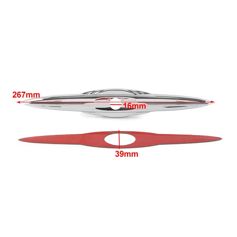 Rear Trunk Latch Accent Trim For Harley Street Tri Glide Trike FLHXXX Motorcycle