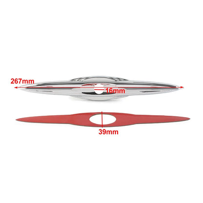 Rear Trunk Latch Accent Trim For Harley Street Tri Glide Trike FLHXXX Motorcycle