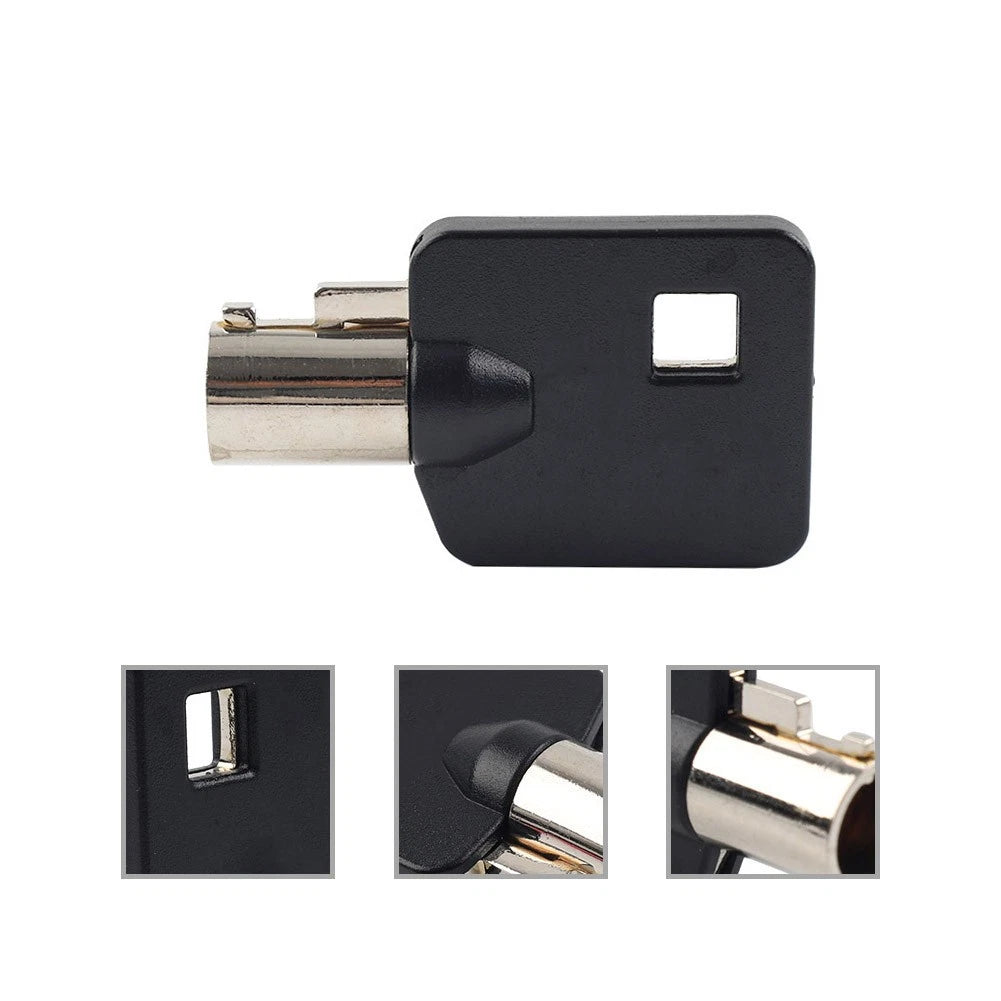 Uncut Blade Blank Ignition Key Fit Harley Touring FL Dyna FLD FXD V-Rod Black