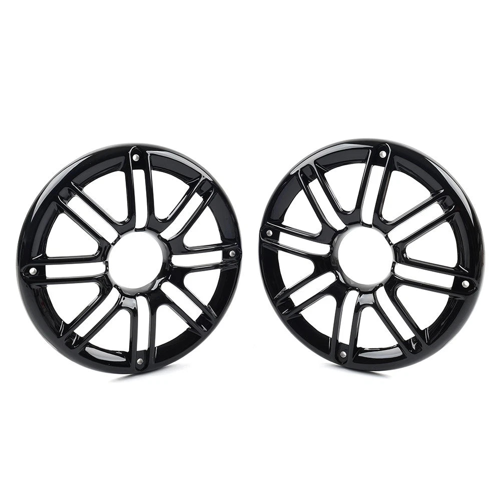 Glossy Black Rear Speaker Grill Cover For Harley Tri Glide Ultra FLHTCU/L 14-23