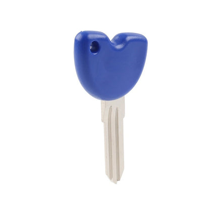 Motor Uncut Blade Blank Key For Vespa Piaggio 3VTE Fly 125 200 250 300 GTV Blue